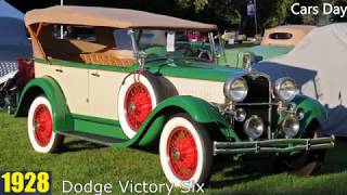 Cars Evolution: Dodge  1914 - 2017