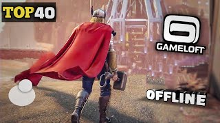 Top 40 Gameloft Games For Android HD OFFLINE || ALL TIME BEST screenshot 3