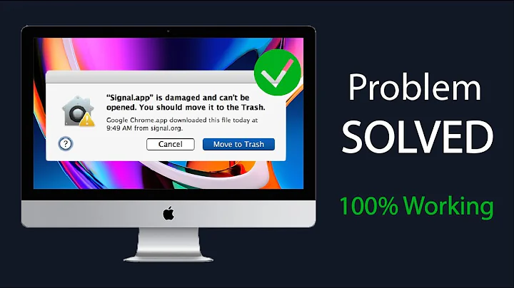 How to Fix App “is damaged and can’t be opened  You should move it to the Trash” Error on Mac