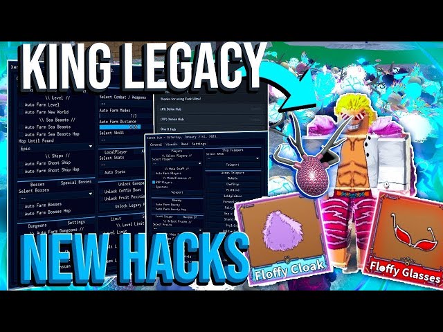 NEW] King Legacy Script, AUTO FARM, SEA KING & GHOST SHIP, AUTO RAID