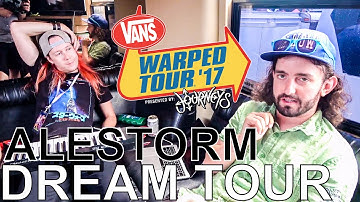 Alestorm - DREAM TOUR Ep. 591 [Warped Edition 2017]