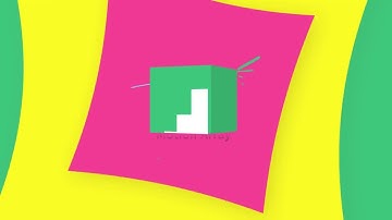 3d Cube Minimal Logo After Effects Templates