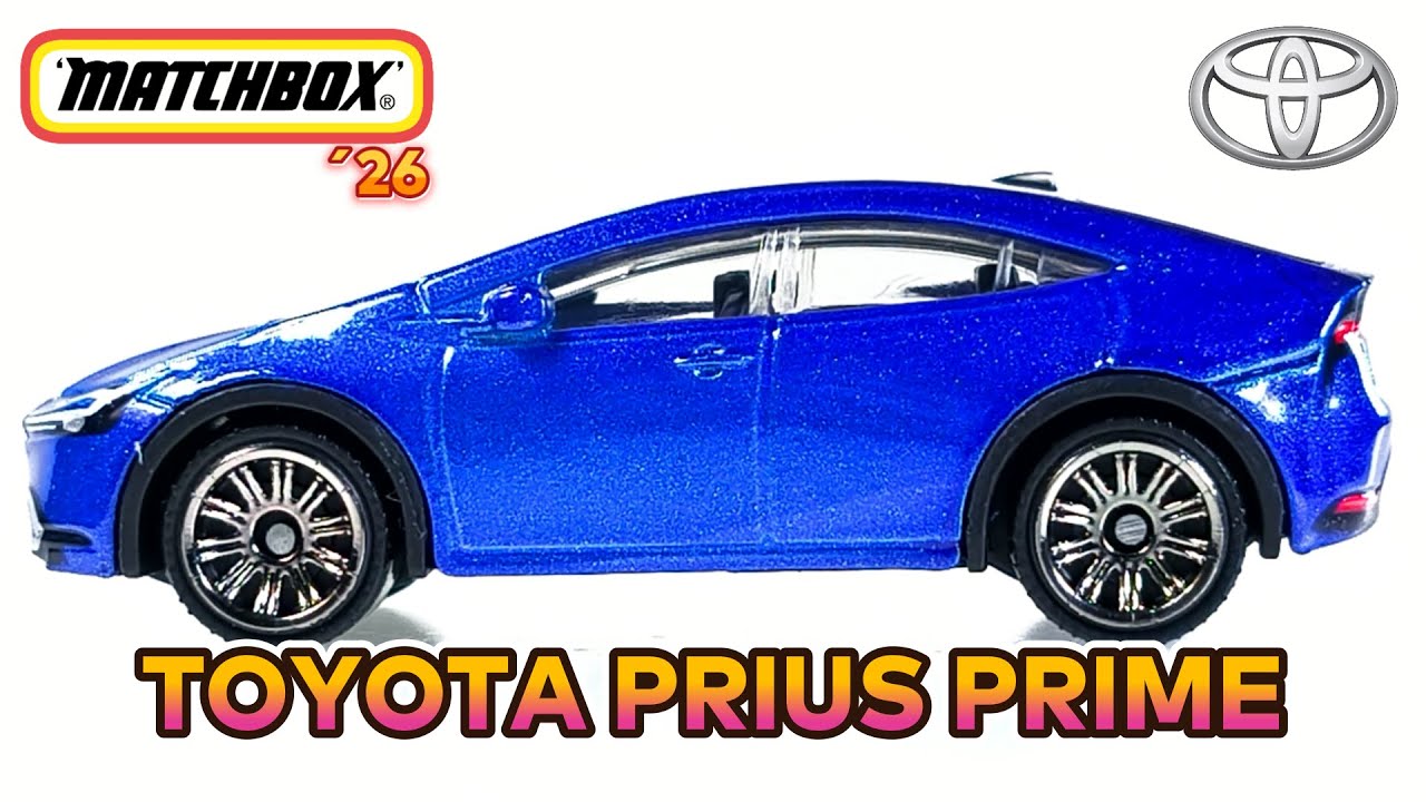 MATCHBOX TOYOTA PRIUS PRIME 2026 SERIES N:41/125 UNBOXING