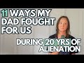 How my dad fought parental alienation with 11 tactics