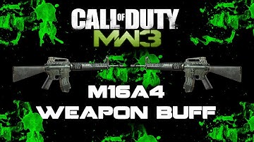NEW MW3 M16 BUFF!! Is it better than the Type 95? [Call of Duty Modern Warfare 3 Patch/Hot Fix]