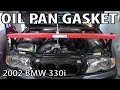 BMW 330i 325i E46 Oil Pan Gasket Replacement DIY