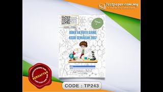 TAHAP 1: MODUL BUKU AKTIVITI SAINS KSSR SEMAKAN TAHUN 1 LENGKAP JAWAPAN