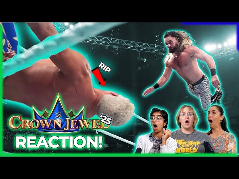 FROM COAST TO COAST | Reacting to Seth Rollins vs Cody Rhodes for the CROWN JEWEL Championship 2025!