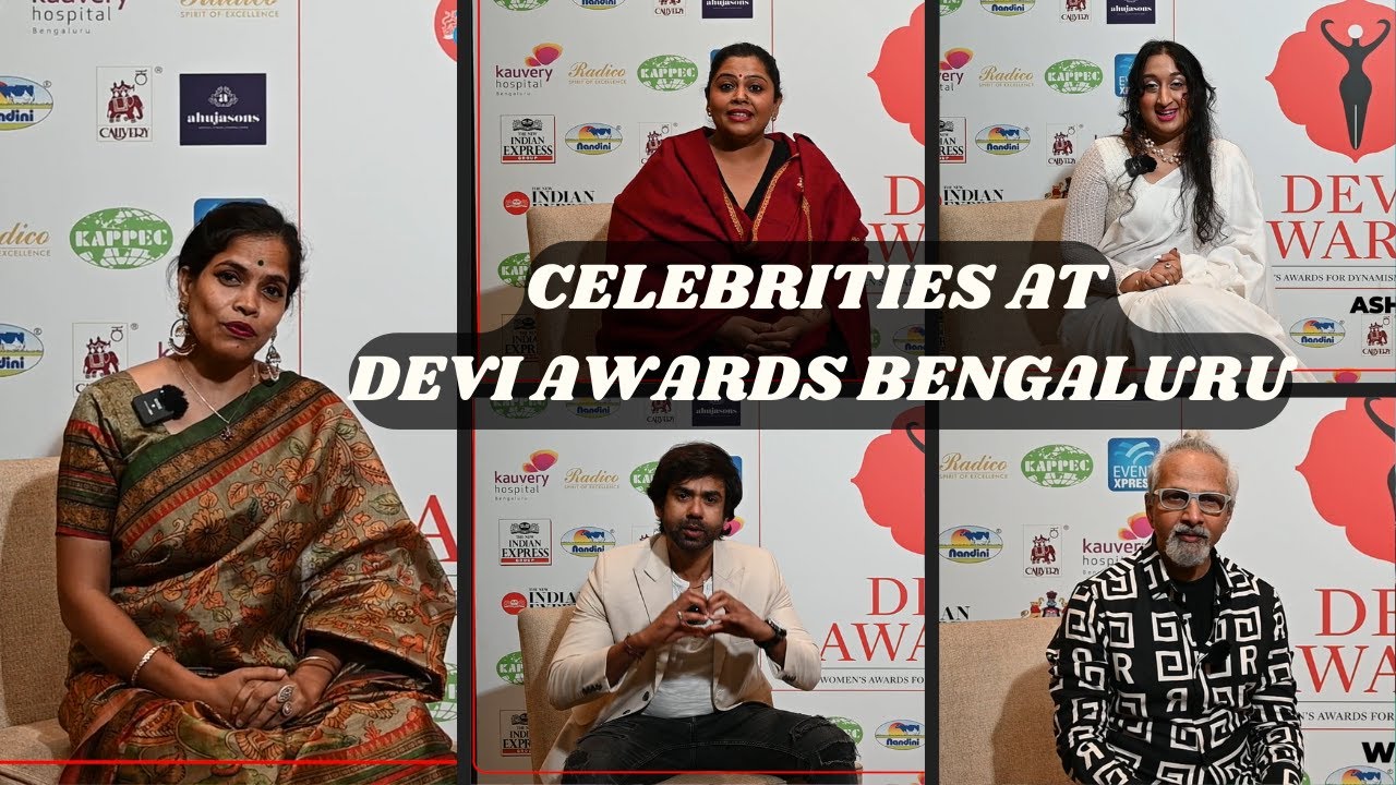 Celebrities grace Devi Awards Bengaluru 2024 | Ashwini Kaikini | Waseem Khan | Supriya Jambunathan