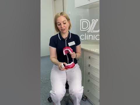 Как чистить зубы электрической щеткой - YouTube