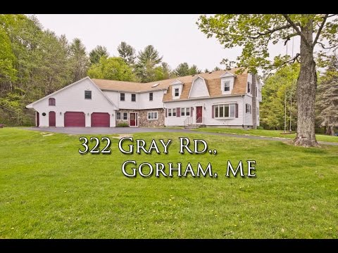 322 Gray Rd., Gorham, ME home video tour