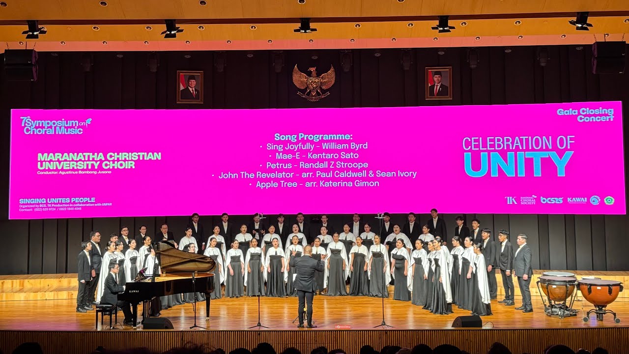 Maranatha Christian University Choir -7th Symposium on Choral Music Closing Ceremony Concert 25/1/25