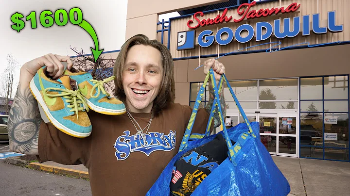 $1600 Nike SB Dunks Found In This Trip To The Thrift! Come Thrift With Me!