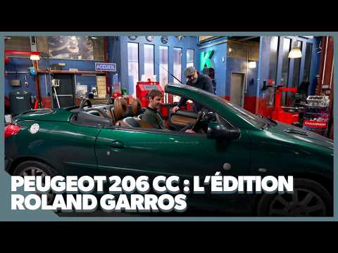 The legendary Peugeot 206 CC Roland Garros
