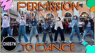 Kpop In Public Turkey-One Take Bts 방탄소년단 Permission To Dance Dance Cover By Chos7N