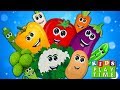 Ten Little Vegetable Song | Educational video for kids and children