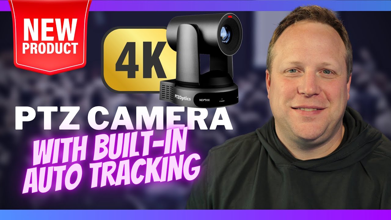 The New 4K PTZ Camera for Live Streaming and Recording (For Churches and  Event Venues) 