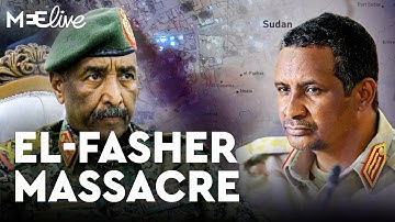 Report finds RSF committed massacres in Sudan’s el-Fasher | MEE Live