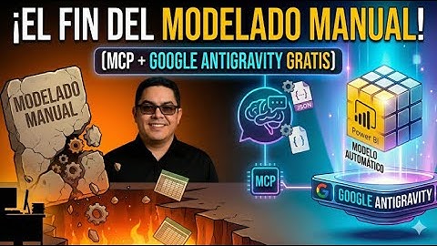 ¡El FIN del Modelado Manual en Power BI! 🤯 MCP + Google Antigravity GRATIS