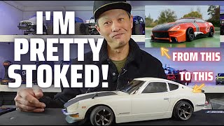 Redcat RDS rc drift car builder's kit - with Datsun 240z body - Part 2 of 3