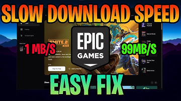 How To Increase Epic Games Launcher Download Speeds (Pro Tips 2025)