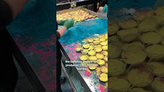 Day In The Life of A Bath Bomb Maker at LUSH! #shorts