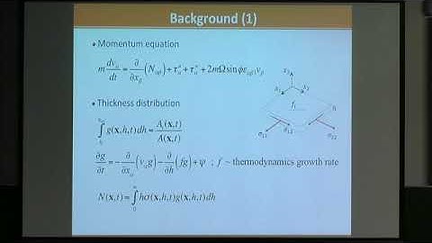 SIPW04 | Dr. Han Duc Tran | An anisotropic elastic-decohesive constitutive relation for sea ice