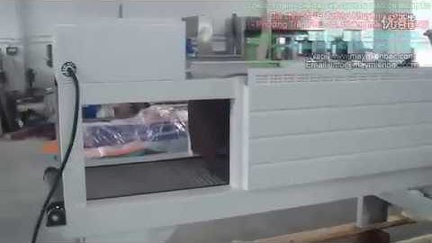 Máy rút màng co dẻo PE,máy co màng lốc 6 12 24 chai lon,PE film shrink packing machine