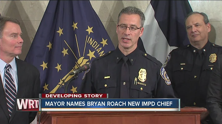 Mayor Hogsett names Bryan Roach new IMPD chief