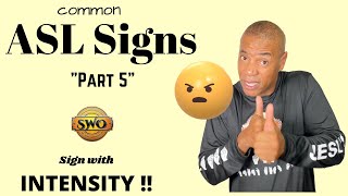 ASL for Beginners: COMMON ASL Signs part 5 |  Signing  | American Sign Language for Kids and Adults