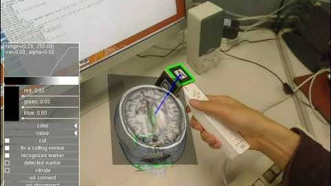 Interactive Volume Segmentation and Visualization in Augmented Reality