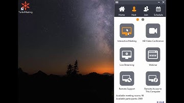 RHUB Web Conferencing - Hosting a Meeting