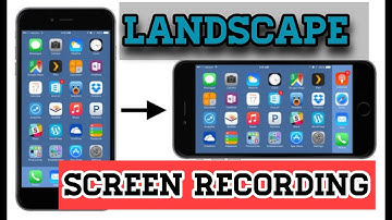 Best way to record screen in landscape mode for android.Screen Orientation change app.