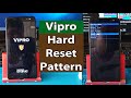 Vipro phone hard reset patternchina clone phone hard resetclear emmc