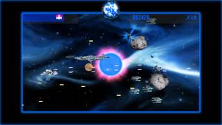 Fun with Asteroids and Explosions. No Sound in Space SHMUP screenshot 3