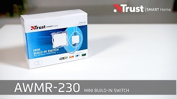 AWMR 230 Trust Smart Home Installation AWMR-230 Mini Build-in Switch (GERMAN)