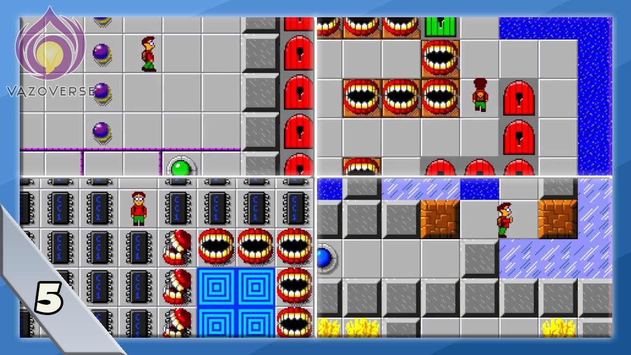 THE NIGHTMARE GAUNTLET | Chip's Challenge PC Remake