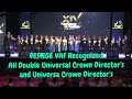 Vestige vaf recognized all double universal crown directors and universa crown directors