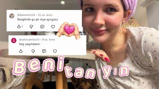 Hakkımda Merak Ettiklerinizi Cevaplıyorum Beni Tanıyın