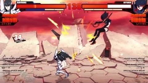 KLK:IF Demo: Satsuki 8.9k max bar combo