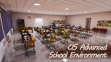 CIS Advanced School Environment | Asset in Unreal Engine 5
