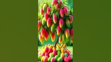 easy and fast techniques for propagating and growing mango trees #garden #fruits #nature