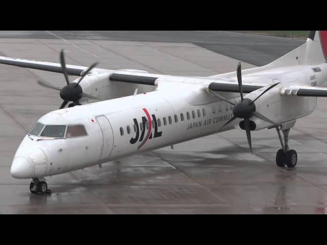 飛機] 日本エアコミューター JAC DHC8-400 JA847C 出雲空港