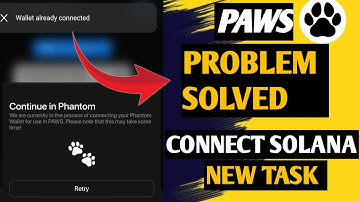 paws multiple account solana wallet connect || connect solana wallet to multiple paws account