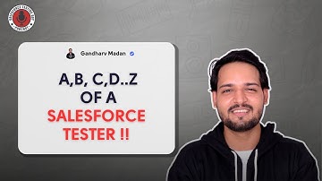 The ABCD of  @salesforce  Testing: A Quick Guide #salesforcetestingguy #PodcastWithSTG