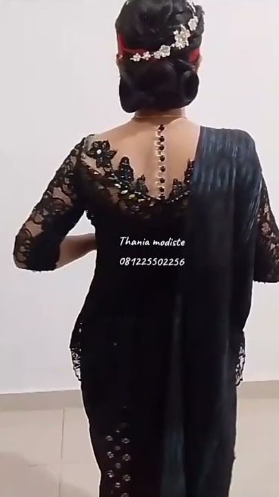 kebaya hitam cantik
