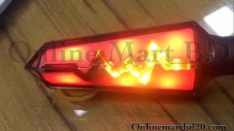 Heartbeat indicator light