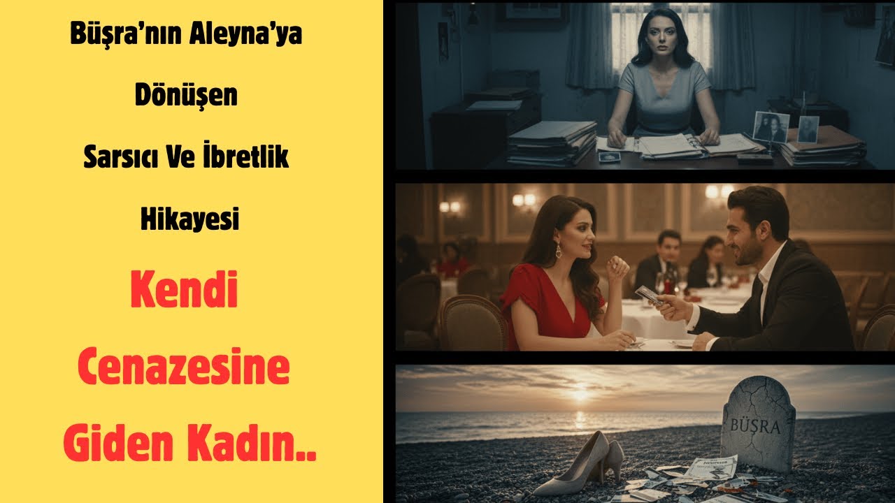 Kendi Cenazesine Giden Kadın Büşra’nın Aleyna’ya Dönüşen Sarsıcı Ve İbretlik Hikayesi..