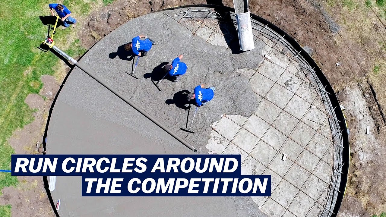 Run Circles Around the Competition, with a Spin Screed®! YouTube