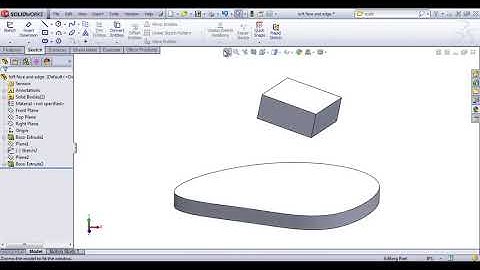 Solidworks Tutorial Part #01 Introduction to SolidWorks Lesson#01 The SolidWorks Interface